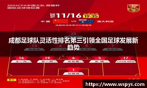 成都足球队灵活性排名第三引领全国足球发展新趋势